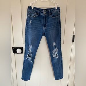 Hollister high rise skinny jeans